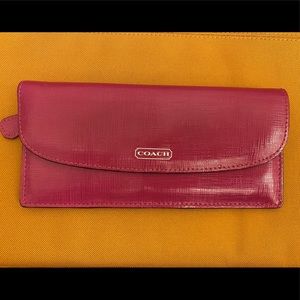 Coach Glossy Leather Wallet